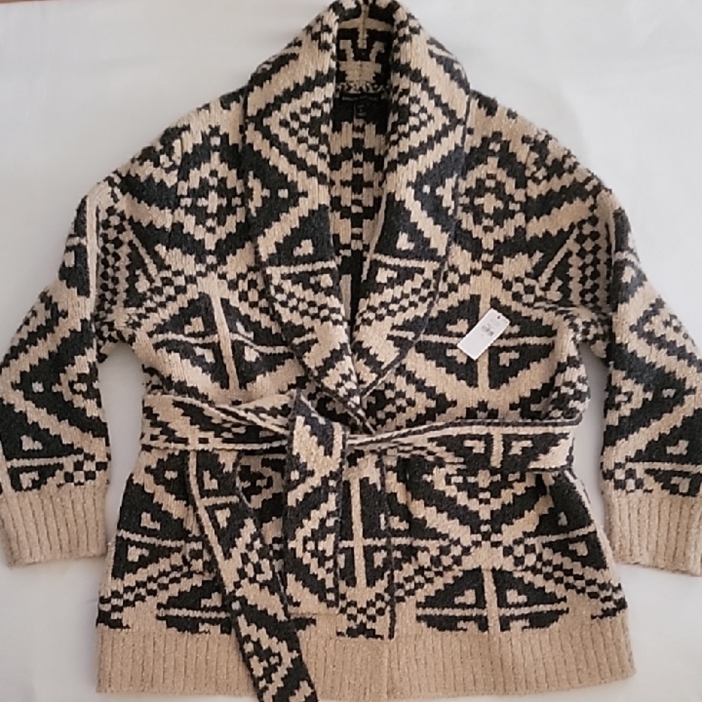Womens Banana Republic,New,Large Petite, Thick Heavy Sweater, Jacket